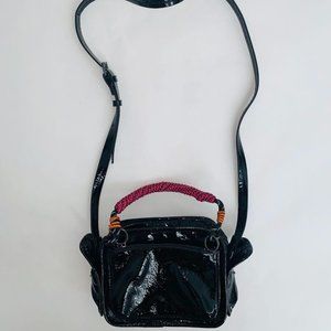 Zara 2 in 1 Crossbody Black Bag + Clutch
